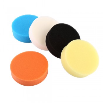 5pcs Car Sponge Polishing Buffing Waxing Pad Kit Tool polishing pad set Drill for Car Polisher Buffer Wheel Kit 3 4 5 6