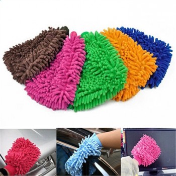 1pc microfiber car wash glove cleaning car care detailling products super mitt  microfiber washing Tool