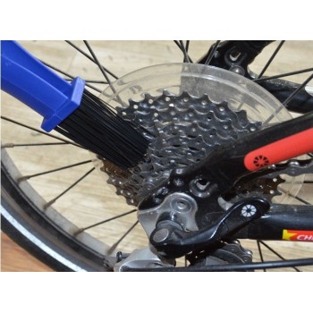 1Pc Motorcycle Bike Chain Brush Bicycle Motor Brake Maintenance Cleaning Dust Rust Remover for Honda For Suzuki For BMW
