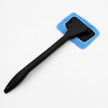 Auto Car Windshield Wash Brush Windscreen Window Glass Microfiber Dust Cleaner Towel Care Tool Kits Long Handle