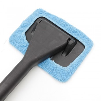 Auto Car Windshield Wash Brush Windscreen Window Glass Microfiber Dust Cleaner Towel Care Tool Kits Long Handle