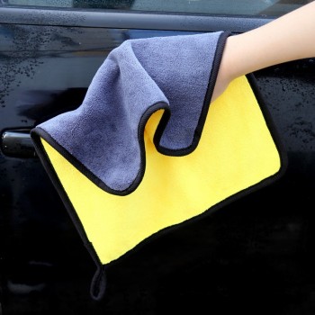 Car Wash Microfiber Towel Thicken Large Size Polishing Washing Drying Towel Plush Polyester Fiber Cleaning Cloth 30*60cm
