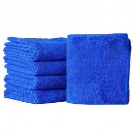 5pcs Car Care Microfiber Car Cleaning Cloths Car Care Microfibre Wax Polishing Detailing Towels 25cmx25cm
