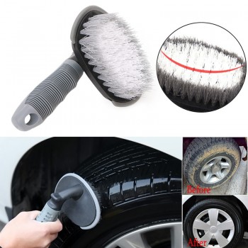 Car Tyre Cleaning Brush T-Type Multi-Functional Wheel Hub Brush Car Washing Tool New Arrival