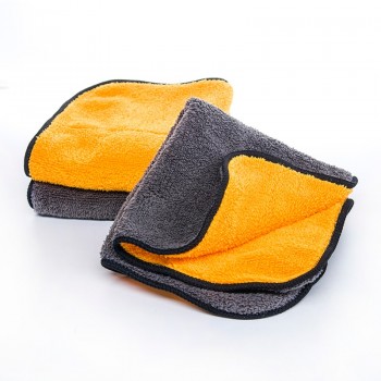 1pc Car Large Size Polishing Wash Towels Microfiber Washing Drying Towel Strong Plush Polyester Fiber Car Cleaning Cloth 30*60cm