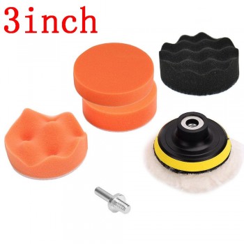 4 Inch High Gross Car Polisher Buffer Polishing Buffing Pad Kit + M10 Drill Adapter Car Care Kits Car beauty Tool