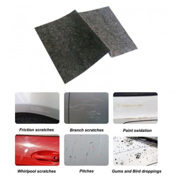 Car Scratch Repair Cloth Nano Material For Car Light Paint Scratches Remover Scuffs On Surface Repair Rag