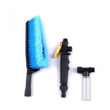 Retractable Long Handle Car Wash Brush Water Foam Flow Auto Cleaning Brushes Care Washer Tire Clean Tool Maintenance