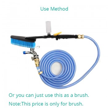 Retractable Long Handle Car Wash Brush Water Foam Flow Auto Cleaning Brushes Care Washer Tire Clean Tool Maintenance