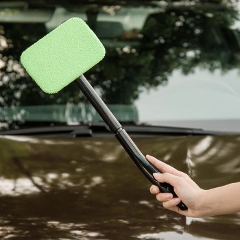 Multipurpose Long Handle Windshield microfiber Cleaner Wipe Auto Car Brush Car Cleaning House Window Glass Wiper Cleaner Tools