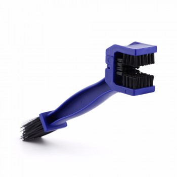 Plastic Cycling Motorcycle Bicycle Chain Clean Brush Gear Grunge Brush Cleaner Outdoor Cleaner Scrubber Tool Blue