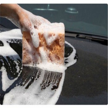 Fashion New Practical Yellow Nonslip Sponge Washing Cleaner Tool For Car Auto motocycle accessories car-styling Cleaning tool