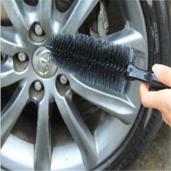 New Tire Rim Scrub Vehicle Washing Wheel Hub Handle Cleaning Tool Fits Car Truck Motorcycle Bike Brushes Handy Washable Cleaner