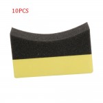 1/3/5Pcs Car Professional Tyre Tire Dressing Applicator Curved Foam Sponge Pad Car Cleaning Tool Wholesale