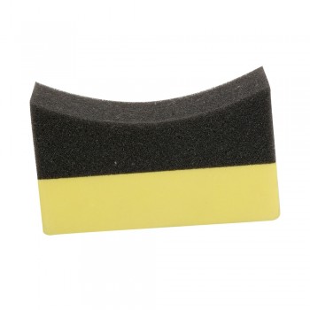 1/3/5Pcs Car Professional Tyre Tire Dressing Applicator Curved Foam Sponge Pad Car Cleaning Tool Wholesale