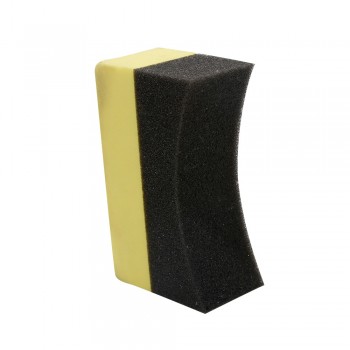 1/3/5Pcs Car Professional Tyre Tire Dressing Applicator Curved Foam Sponge Pad Car Cleaning Tool Wholesale
