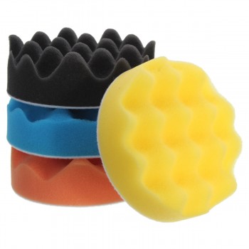 4Pcs/Set 3 - 7 Inch Buffing Polishing Sponge Pad Kiit For Car Auto Polisher individually polished Use Sponge