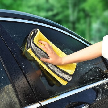 30*40 Car Wash Towel Microfiber Car Cleaning Drying Cloth Hemming Car Care Cloth Detailing Car Wash Towel For Toyota