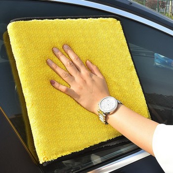 30*40 Car Wash Towel Microfiber Car Cleaning Drying Cloth Hemming Car Care Cloth Detailing Car Wash Towel For Toyota