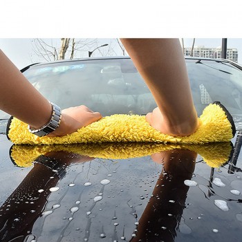30*40 Car Wash Towel Microfiber Car Cleaning Drying Cloth Hemming Car Care Cloth Detailing Car Wash Towel For Toyota