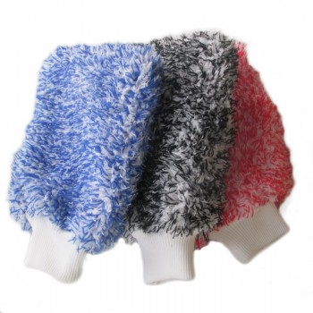 Car Soft Cleaning Glove Ultra Soft Car Wash Mitt Easy To Dry Auto Detailing Mitt Microfiber Madness Wash Mitt RJ