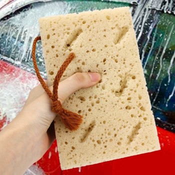 Car styling Microfiber Car Wash Sponge For Washing Windows Absorbent Car Cleaning Accessory Window Cleaners For ford lada granta