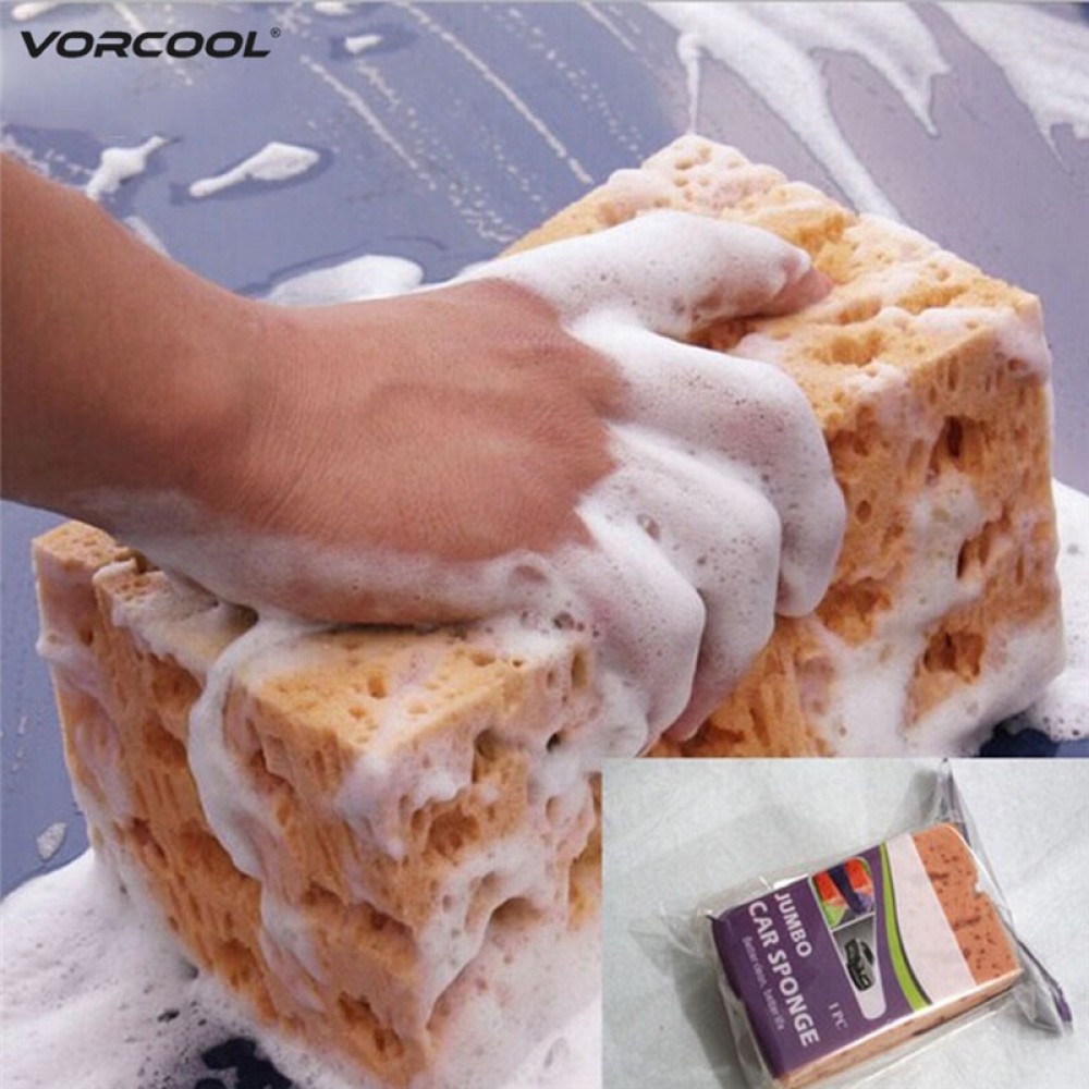 VORCOOL Car Washing Cleaning Sponge Cleaning Tool detailing Wash limpieza coche Car Care Brush Sponge Pad Car Accessories