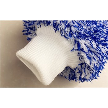 Lucullan Maximum Absorbancy Glove High density Microfiber Premium Car Wash Mitt SCRATCH FREE Perfect For Everyday Detailing