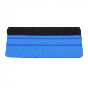 PP Durable Felt Wrapping Scraper Squeegee Tool for Car Window Film Blue Color