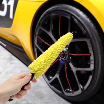 LumiParty Universal Car Wheel Rim Tire Sponge Brush Corn Cob Design Cleaner Car tire brush High quality  Car Cleaning Tool