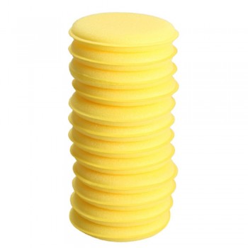 12pcs Auto Polish Wax Foam Sponges Brushes Applicator Car Cleaning Detailing Pad Marbles Floors Vehicle Glass Limpieza Automovil