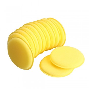 12pcs Auto Polish Wax Foam Sponges Brushes Applicator Car Cleaning Detailing Pad Marbles Floors Vehicle Glass Limpieza Automovil
