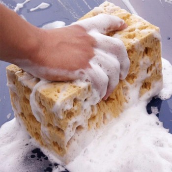Random Color 23 * 11 cm Vacuum compressed sponge Car wash sponge magic car cleaning Vacuum sponge Cleaning Accessories
