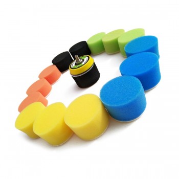 16pcs 2/50mm Diameter Polishing pad Polishing Kit For Auto Polisher Buffer