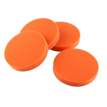 10Pcs/Set 6(150mm) Car Polishing Pads Sponge Polishing Buffing Waxing Pad Kit Tool For Car Polisher Buffer Auto Care Set Orange