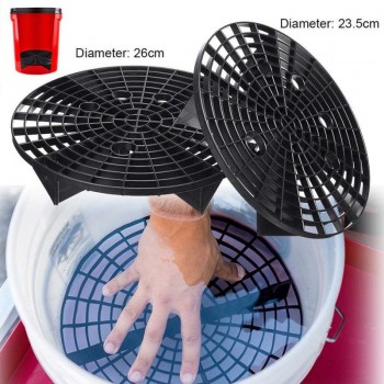 23.5 / 26 Cm Car Wash Grit Guard Insert Washboard Water Bucket Filter Scratch Dirt Filter