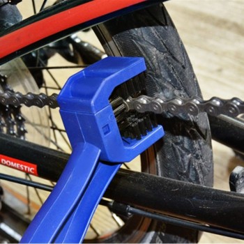 Urbanroad Motorbike Bicycle Cycling Motorcycle Chain Brush Cleaner Tool Chain Cleaning Crankset Brush For Honda Yamaha Suzuki