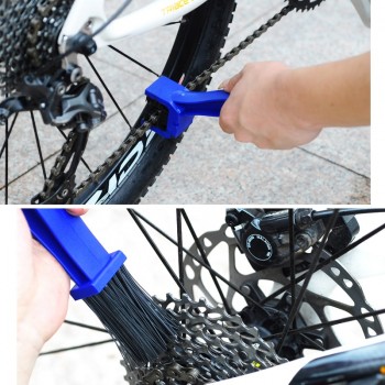 Urbanroad Motorbike Bicycle Cycling Motorcycle Chain Brush Cleaner Tool Chain Cleaning Crankset Brush For Honda Yamaha Suzuki