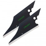 2pcs Window Conquerer Squeegee With Rubber Edge 3D Carbon Fiber Film Vinyl Installing Tool Car Wraps Glass Cleaning Scraper 2A26