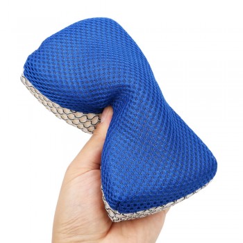 FORAUTO Microfiber Mesh Car Detailing Care Car Wash Sponge Wash Clean Brush Motorcycle Bike Washer Auto Washing Cleaning Sponge