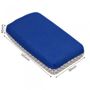 FORAUTO Microfiber Mesh Car Detailing Care Car Wash Sponge Wash Clean Brush Motorcycle Bike Washer Auto Washing Cleaning Sponge
