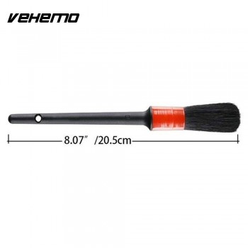 Vehemo ABS Black Car Detailing Brushes Detailing Brushes Care Tool Multi Function Car Interior Wheels Auto Detailing Brushes
