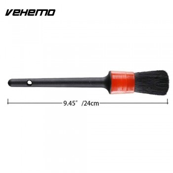 Vehemo ABS Black Car Detailing Brushes Detailing Brushes Care Tool Multi Function Car Interior Wheels Auto Detailing Brushes