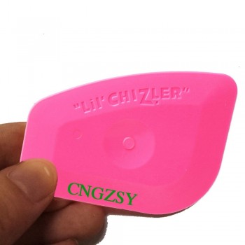 Multilateral Mini Pink Squeegee LIL CHIZLER Vinyl Window Tint Stickers Decals Kitchen Home Office Car Wrapping Squeegee A25