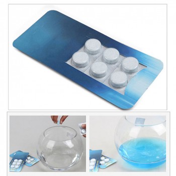 6pcs Car Solid Wiper Fine Seminoma Wiper Effervescent Tablets Car Auto Window Cleaning Car Windshield Glass Cleaner