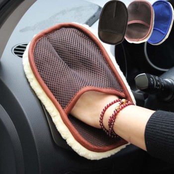Car Wash Cleaning Glove Wool Soft Car Washing Gloves Cleaning Brush Motorcycle Washer Care Products Cleaning Tool M8617