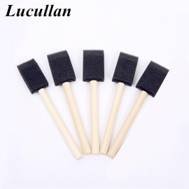 Lucullan Brand Mini Automotive Air Conditioner Vent Brush Car Grille Cleaner Auto Detailing Sponge Brush