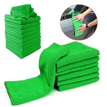 5pcs/10pcs Small Size Car Wash Microfiber Towel Car Cleaning Drying Cloth Car Care Cloth Detailing Towel 25*25cm
