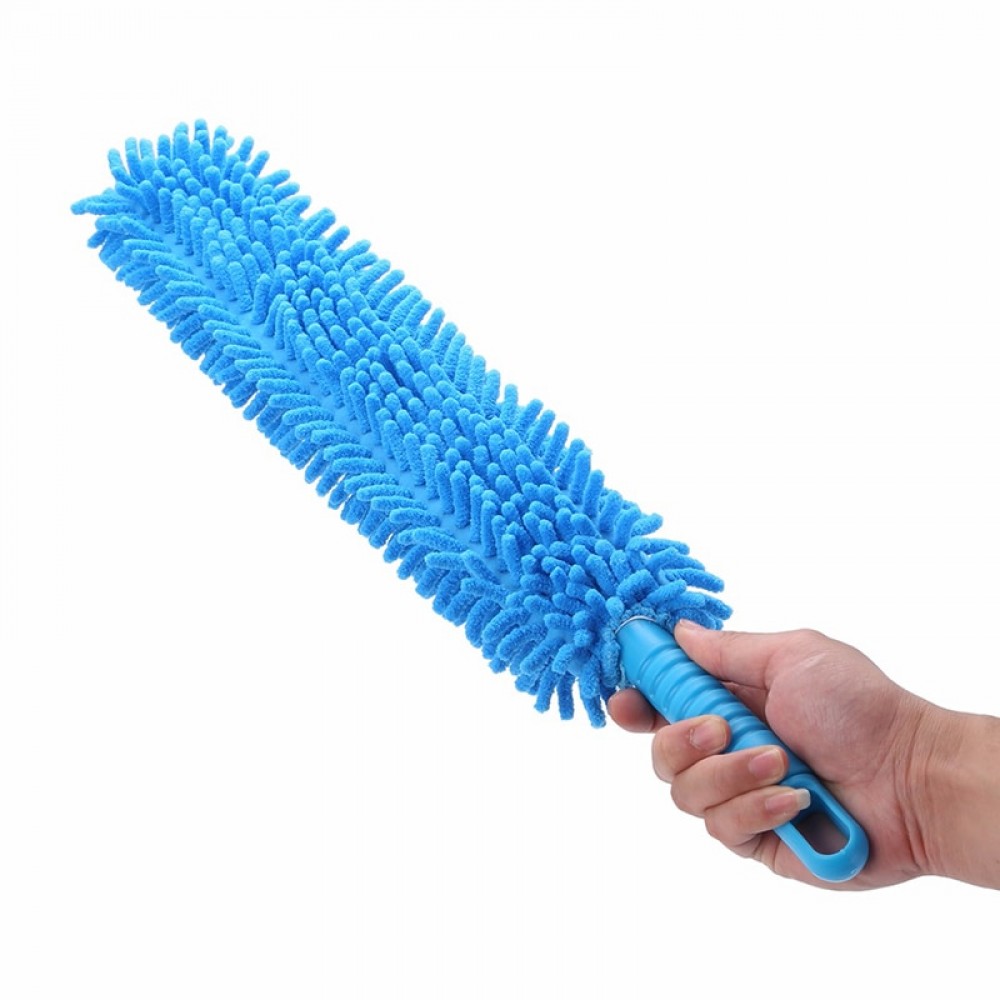 Flexible Extra Long Soft Microfiber Chenille Car Wheel Wash Brush Microfiber Wheel Cleaner Car Wash Accessorie