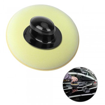 FORAUTO Washing Tool Plastic Handle Auto Care for Car Wax Polishing Sponge Cleaning Foam Gripper Car-styling Polish Pad Handle